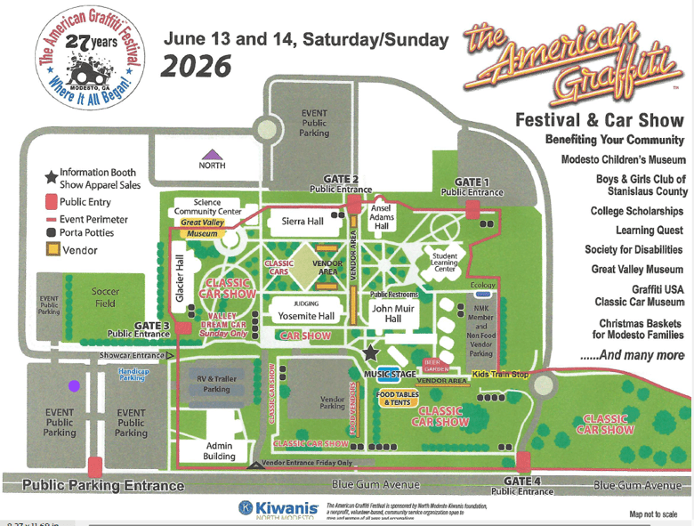 American Graffiti Map